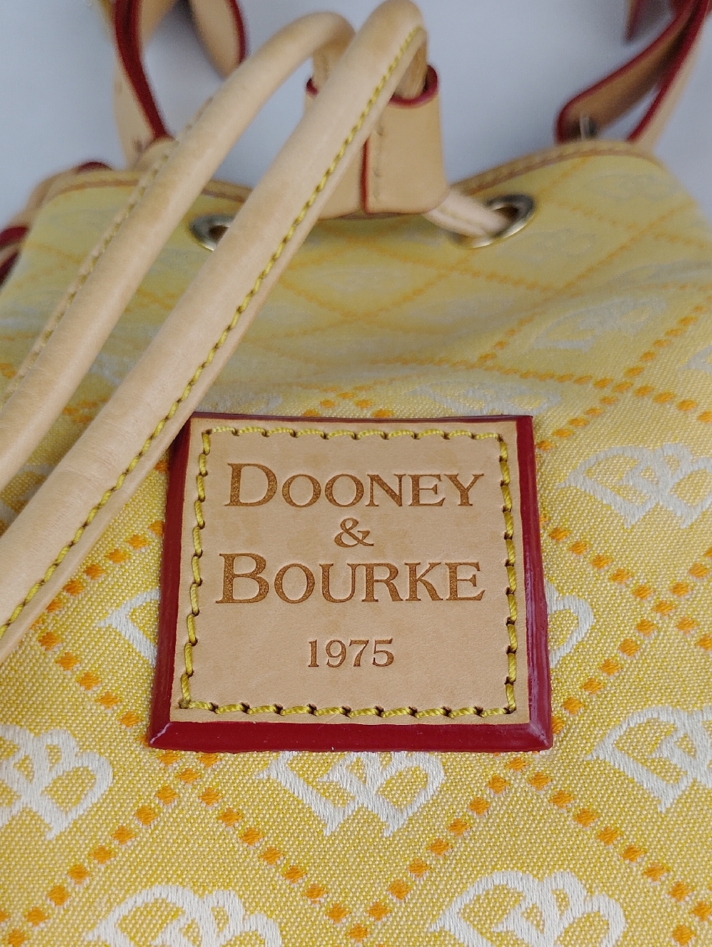Dooney & Bourke Drawstring Slouch Handbag. - Picture 9 of 16